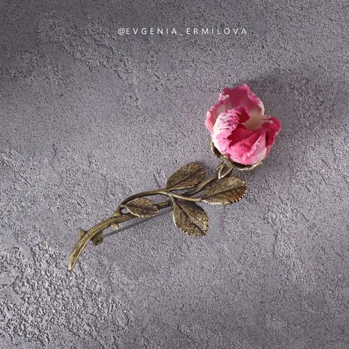 Rose Brooch