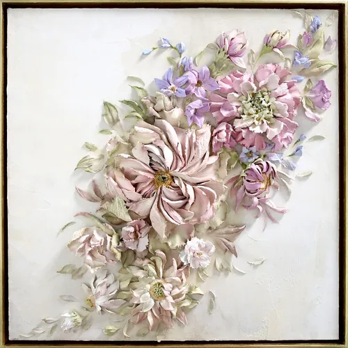 Azur — sculpture painting by Evgenia Ermilova